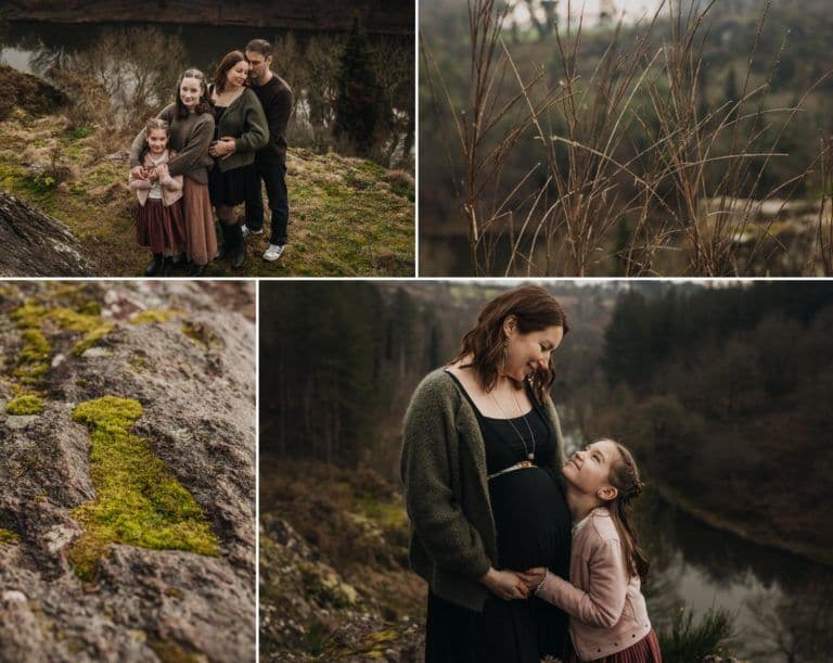 S Ance Photo Maternit En Famille En Hiver Isabelle Lechevallier