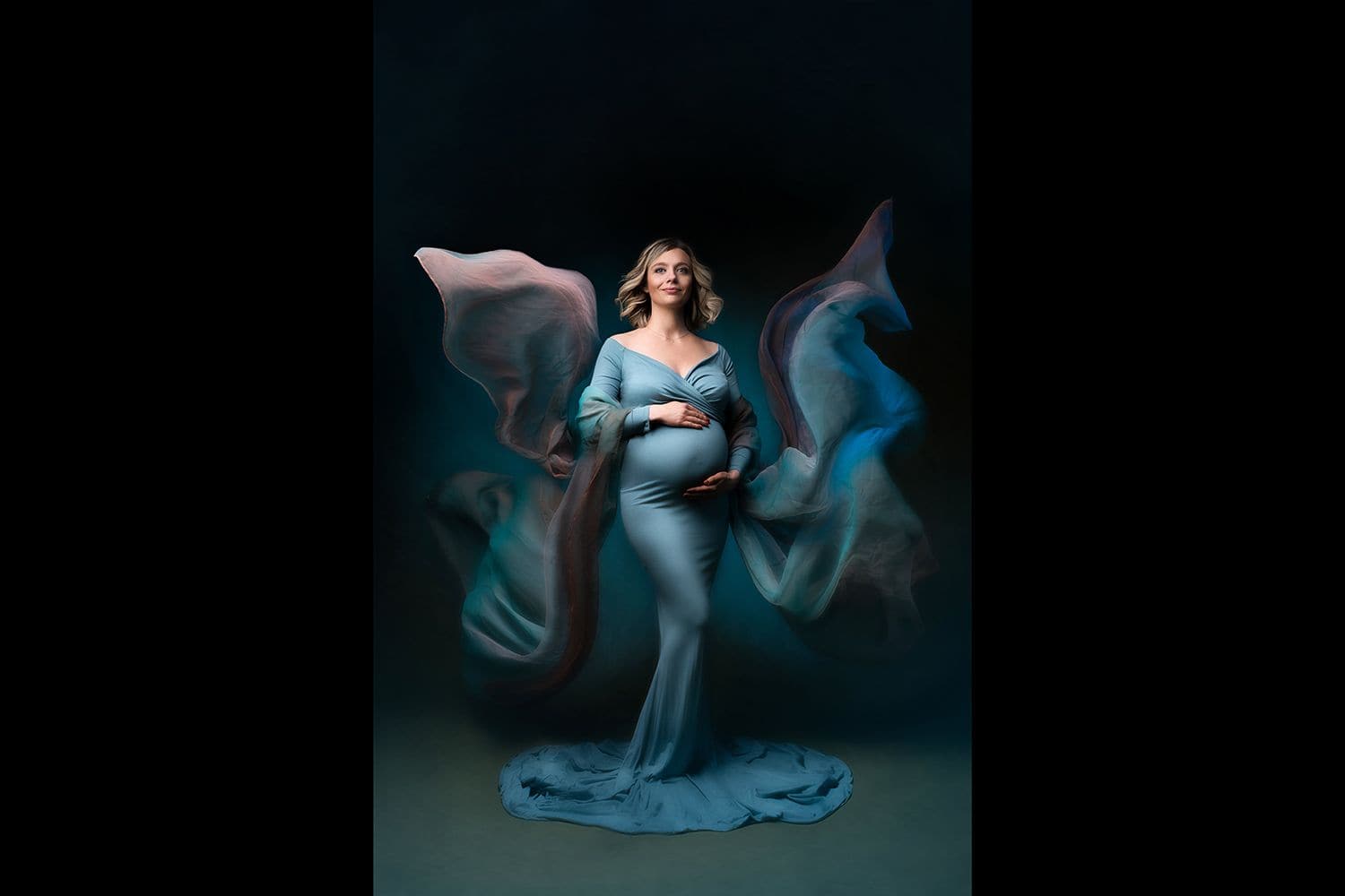 portrait artistique femme enceinte