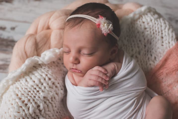 De belles photos de bébé à sa naissance
