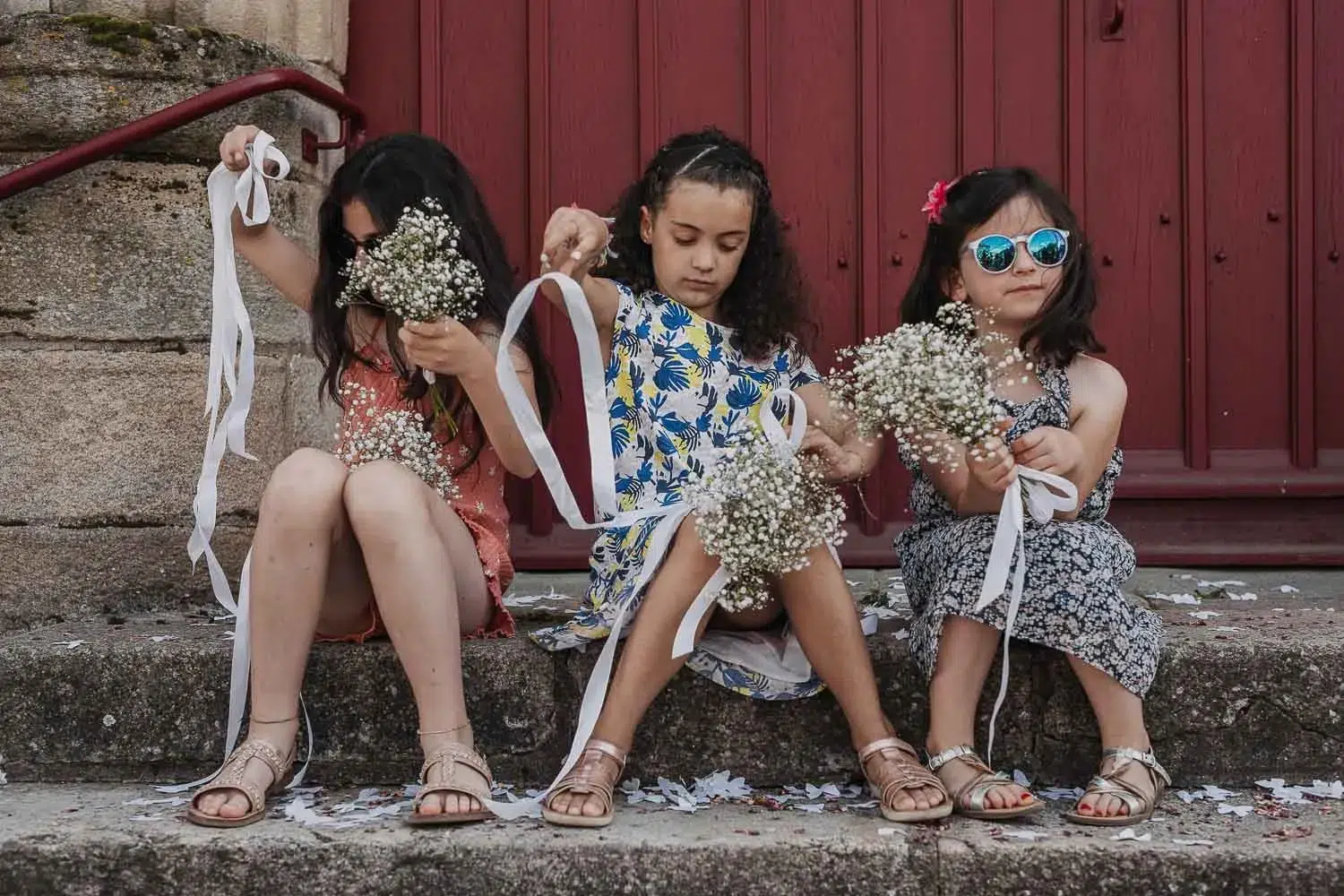 reportage photo mariage portraits d'enfants